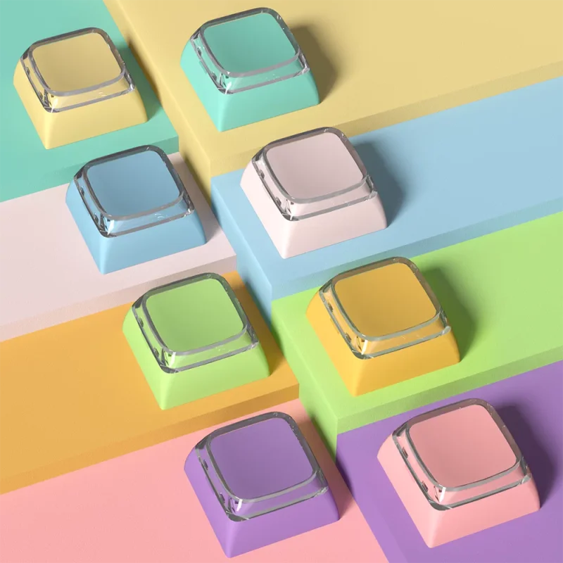 Macaron Double Layers Keycaps XDA Profile